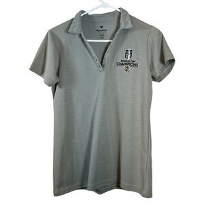 Fanatic Vegas Golden Knights VGK Hockey  Stanley Cup Champions Polo Shirt Medium